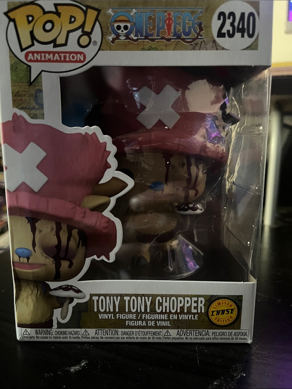 Funko Tony Tony Chopper Pop! Figure - Pink, Brown, White Chase edition
